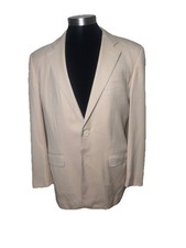 Vintage Gianni Versace Couture Sz 40R Blazer made in Italy Cream
