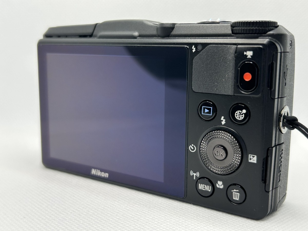 Near Mint] Nikon COOLPIX S9700 16.0MP Black Compact Digital Camera