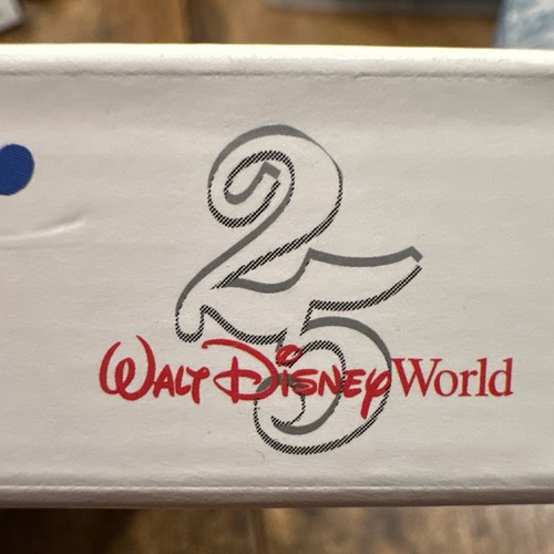 Walt Disney World 25 Year Anniversary Plate 1996 Genie Simba Lumiere Goofy NWT - Picture 16 of 17
