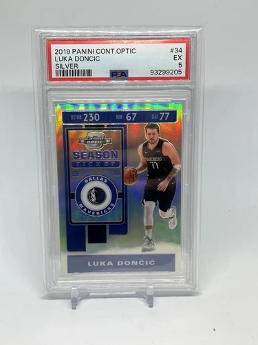 2019 Contenders Optic Luka Doncic Silver 