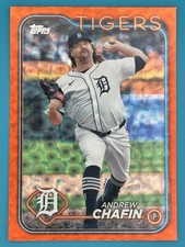 2024 Topps Update Andrew Chafin Orange Foilboard #US332 /299 Detroit Tigers