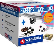 WESTFALIA AHK für Skoda Superb 08-15 starr + 13-pol ECS ES SPEZ