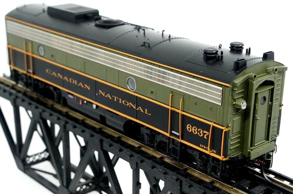 Rapido 221006 HO Canadian National CN #6637 F9B DCC Sound Custom Fitted Loco - Image 3 of 4