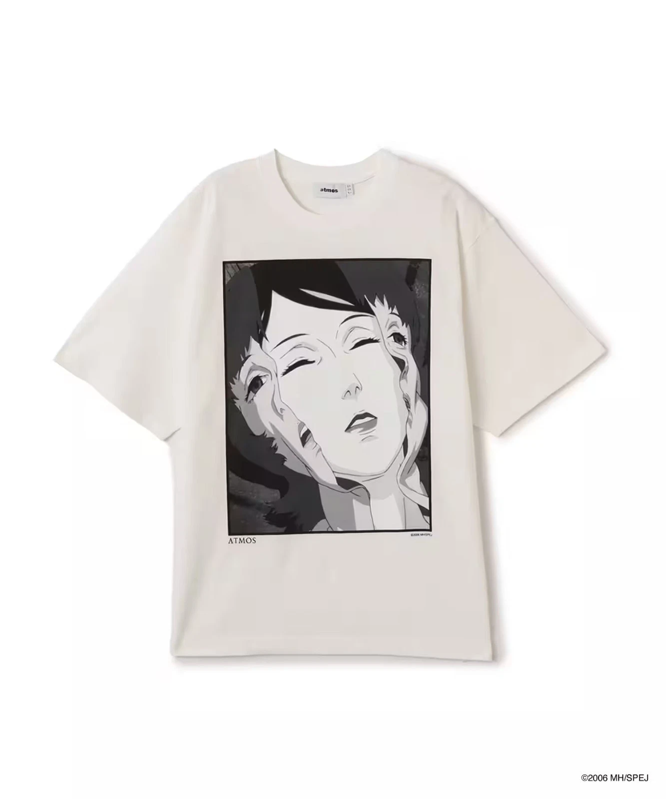 Paprika x atmos T-shirt 3 white front view