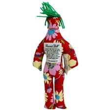 Dammit Doll Modern Colorful Novelty Collectible Voodoo 12" Doll NWT