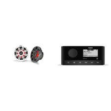 Fusion MS-RA60 Marine Stereo With Wireless Connectivity w/ KM65 6.5-Inch 165...