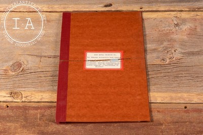 1930s Johnson Lock Patent Litigation Reference Book