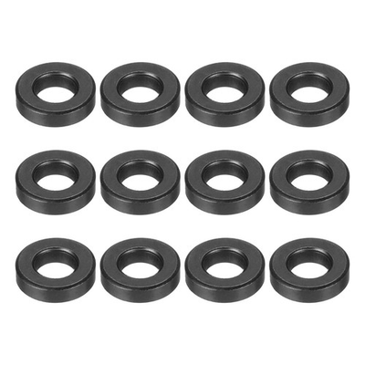 #ad 12 Pcs Carbon Steel Flat Washer Fits M8 x 18mm x 5mm Black Washer Fits $15.49