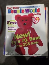 TY Beanie Babies Magazine Mary Beth's Beanie World Monthly February 1999