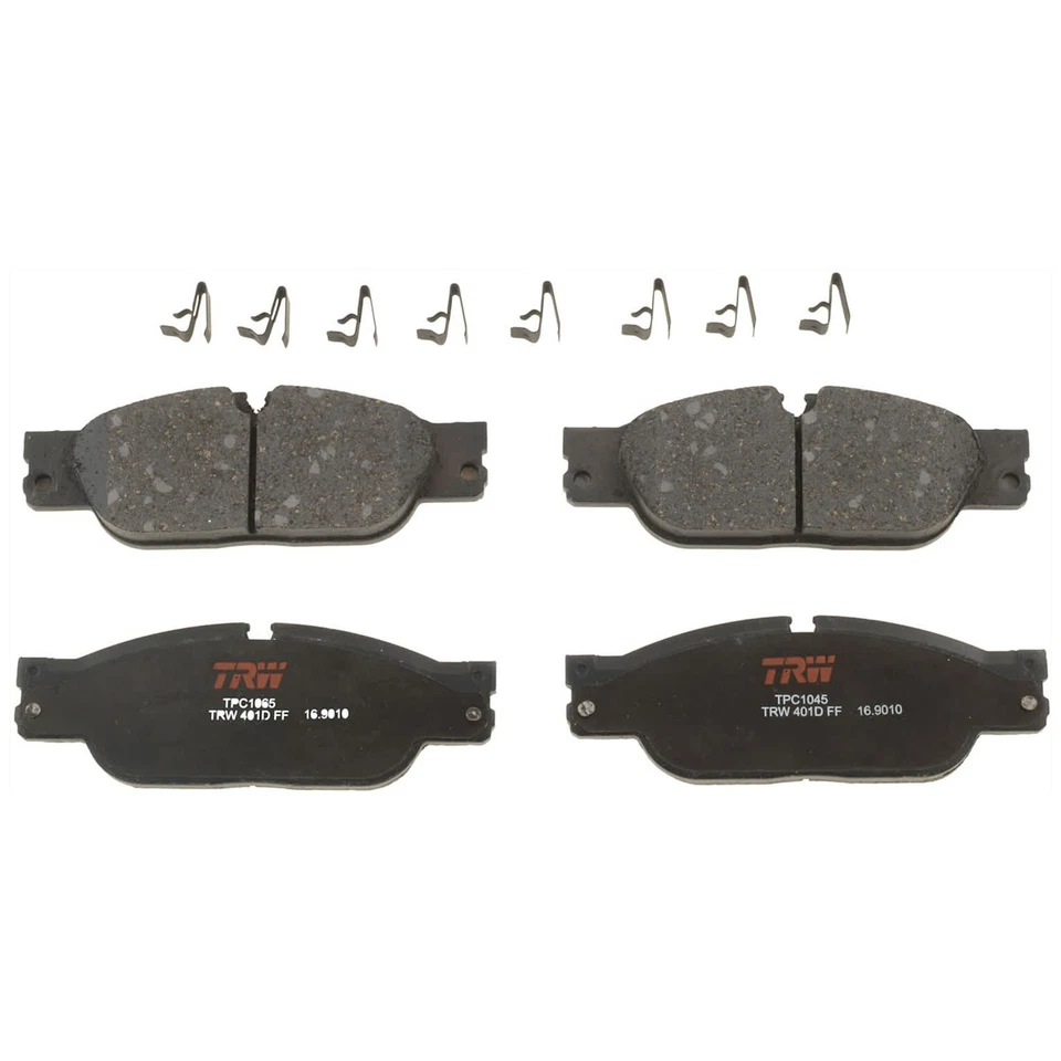 TRW KIT-072924-2389 2-Wheel Set Brake Disc and Pad Kits Front for Lincoln LS 06 - Image 3 of 4