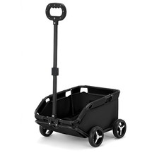 Dog Stroller 4 Wheels Folding Dog Cart Pet Stroller for Travelling Shopping Walk