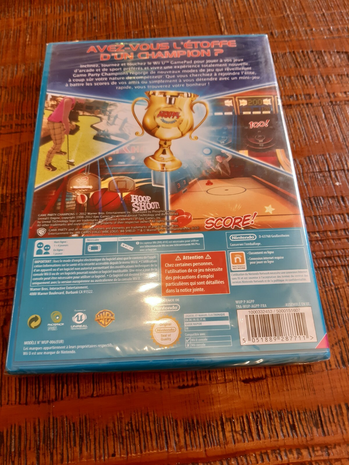 Jeu vidéo MARIO KART 8 - Nintendo Wii U - PAL FR | NEUF (sous blister Jeu vidéo MARIO KART 8 - Nintendo Wii U - PAL FR | NEUF (sous blister