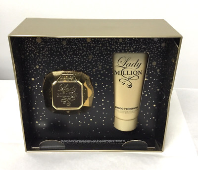LADY MILLION by Paco Rabanne | Women s 2 Pc Gift Set: 2.7 Oz.EDP+3.4 Oz.B.Lotion