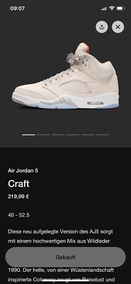 Air Jordan 5 Retro de Craft 43 nike 