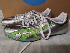ASICS Women  s Hyper Rocketgirl SP Track  Field Spikes Size 10 G953Y Silver