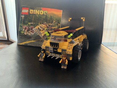 Lego Dino 5885 Il cacciatore di triceratopi. Set Senza Triceratopo. No Box. - Foto 1 di 3