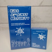 New Kids Against Maturity Family Game 100 Card Expansion Pack All Sealed
