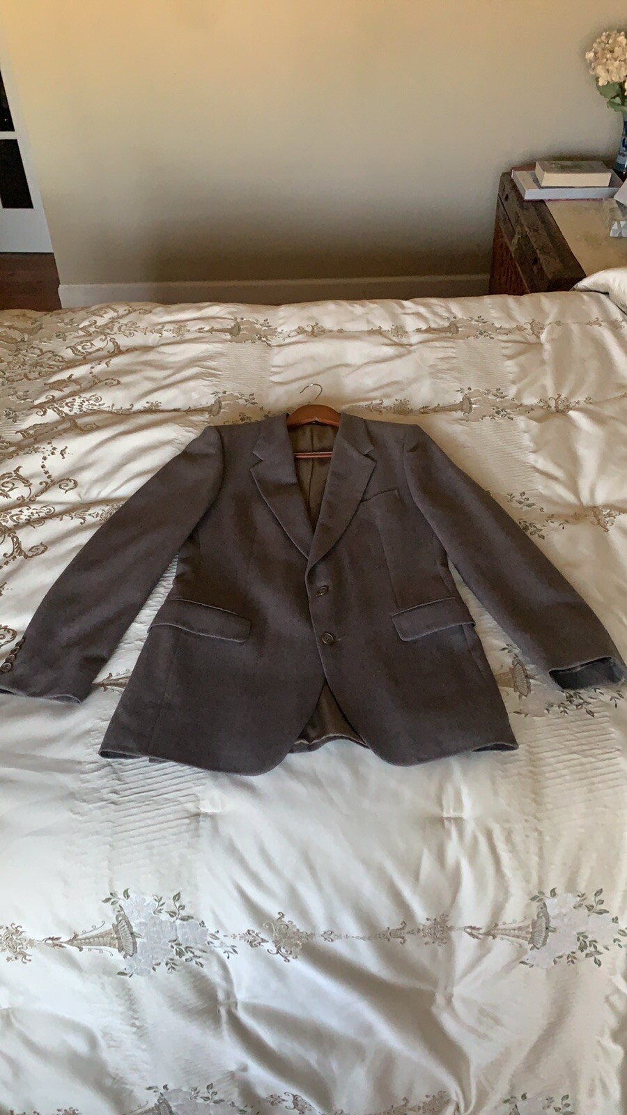 Yves Saint Laurent tuta uomo in lana est. taglia 38