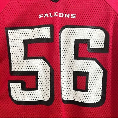 Reebok NFL Youth Falcons Football '56 Brooking' Home Jersey in Red