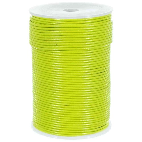 Craft County 2MM Round Leather Cord Various Colors - Picture 84 of 104