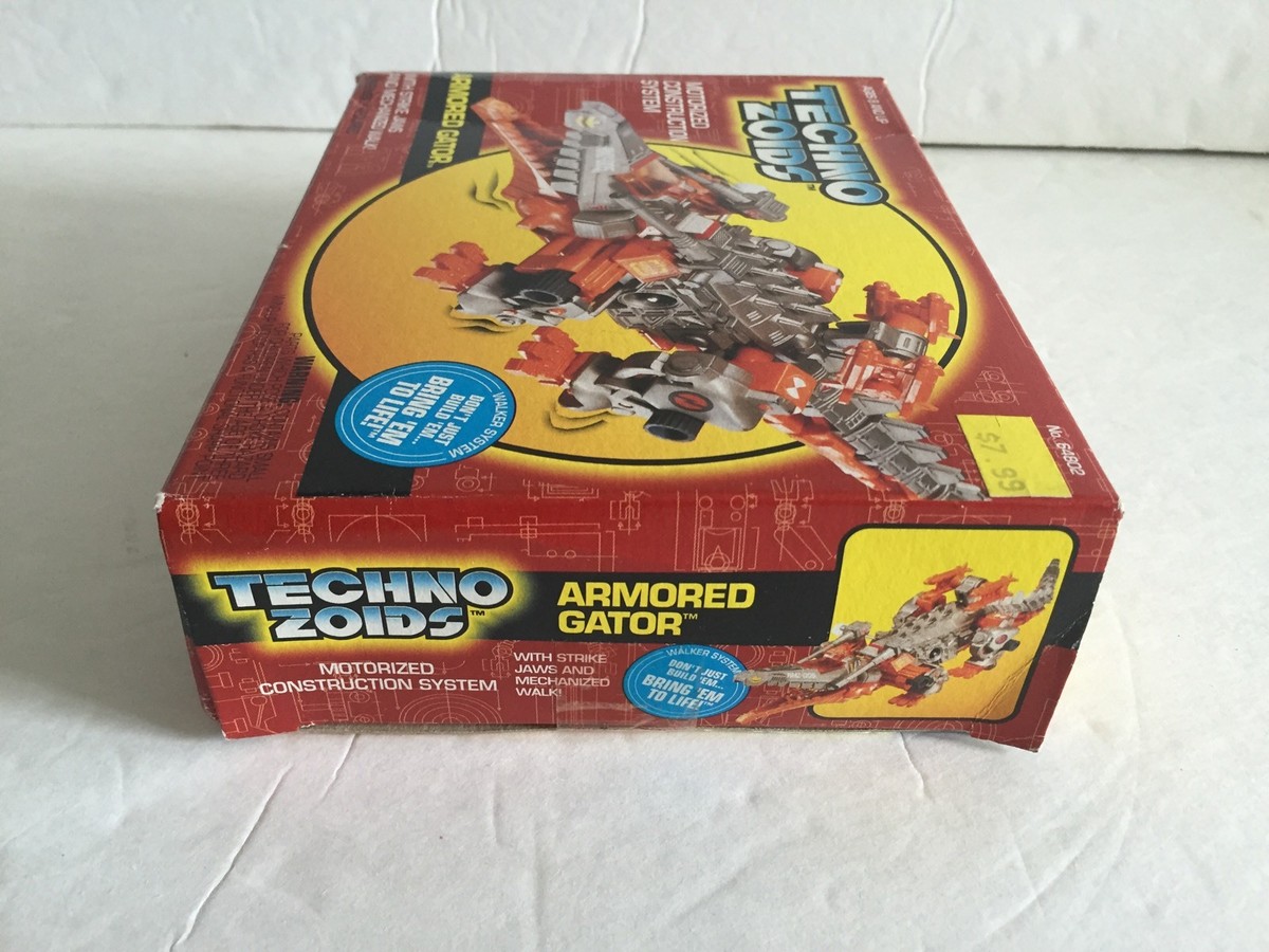 VTG OLD TECHNO ZOIDS ARMORED GATOR KENNER TOY MOTORIZED