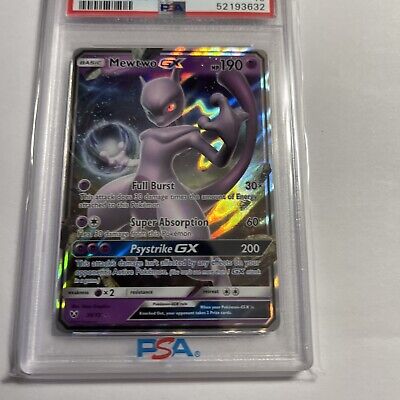 Mewtwo GX - 39/73 - Ultra Rare  Carte pokemon, Carte pokemon a