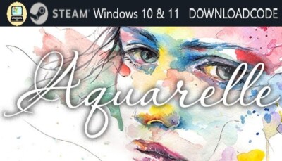 NEU PC Computer Spiel Aquarelle für Windows 10 11 STEAM Download Code Game Key
