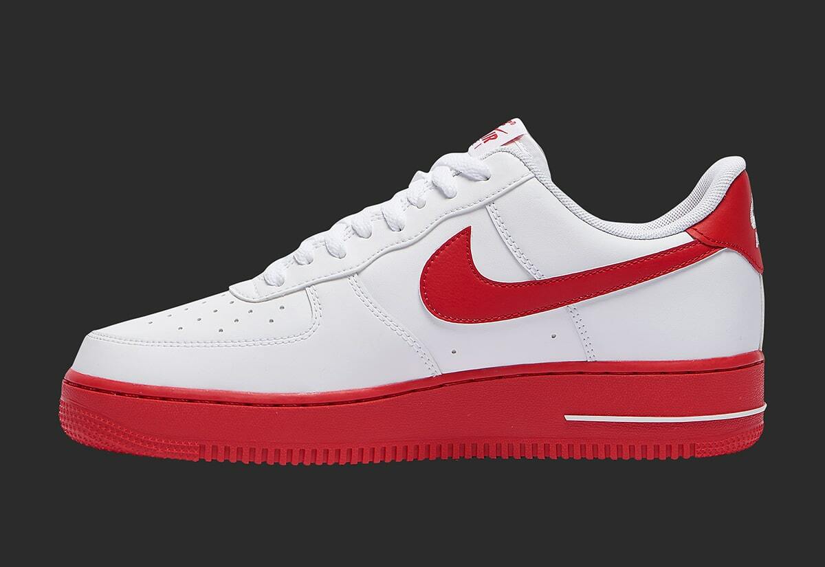 nike air force 1 con rojo