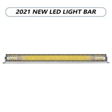 42" 1550W LED Work Light Bar Quad Tri Row Spot Flood Driving OffRoad Truck 41" 