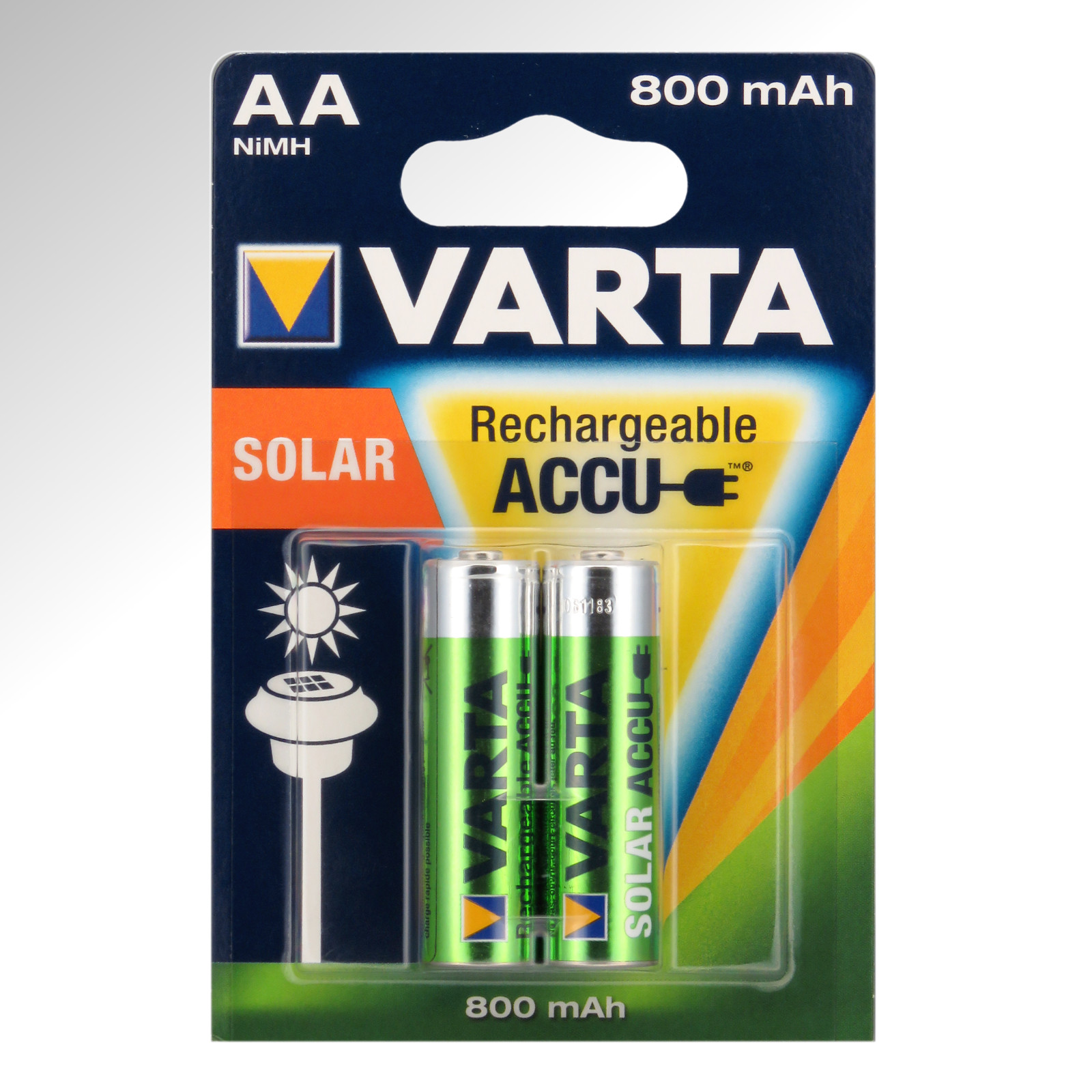 Thumbnail - 4 Varta Akku Aa Für Solar Leuchten Gartenleuchte Garten Beleuchtung