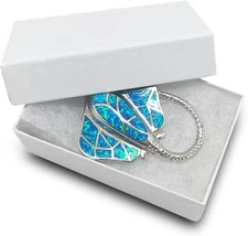 25pc Cardboard Paper JEWELRY GIFT BOX Cotton Padding Insert White Swirl 11 Sizes