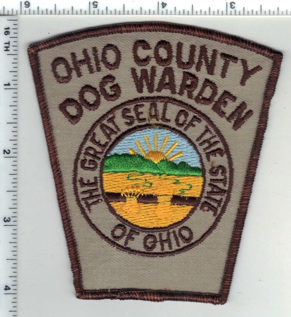 Ohio County Dog Warden 1st Issue Shoulder Patch eBay