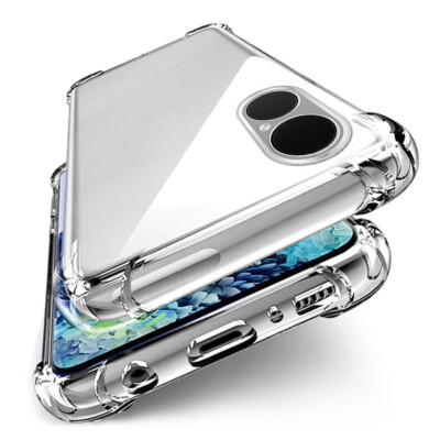 For Huawei P50 Pro 5G Shockproof Transparent Armor Rugged Silicone