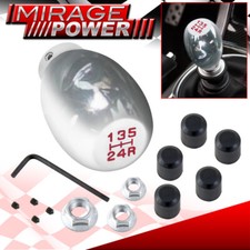 5 Speed Manual Transmission Stick Shift Knob Adapter Non Threaded Shifter Chrome 5 Speed Manual Transmission Stick Shift Knob Adapter Non Threaded Shifter Chrome