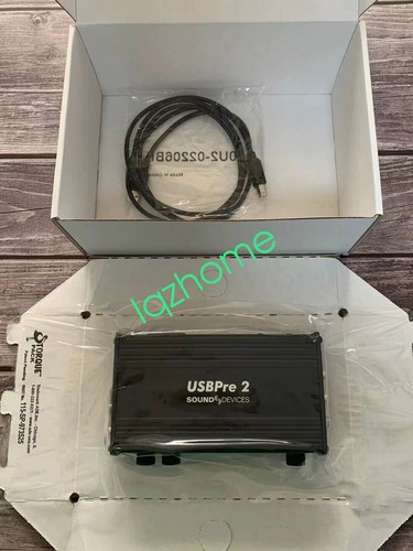 1PCS NEW Sound Devices USBPre 2 sound card (DHL or EMS) #N7177 YF - Picture 3 of 5