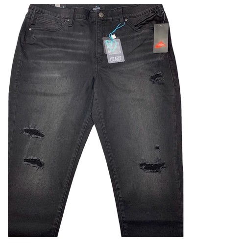 BRAND NEW LuLaRoe Denim 38 Distressed 