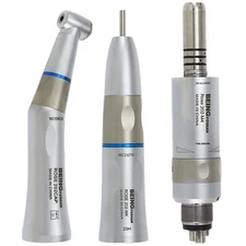 BEING Dental Slow Speed Air Motor Contra Angle Straight Handpiece 4 Holes KAVO