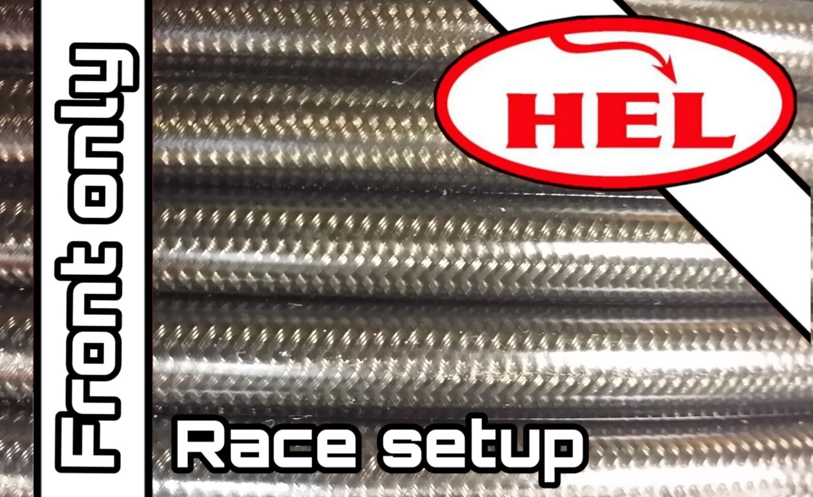 CARBON GSXR600 K1-K3 2001-2003 RACE SETUP HEL BRAIDED BRAKE LINES