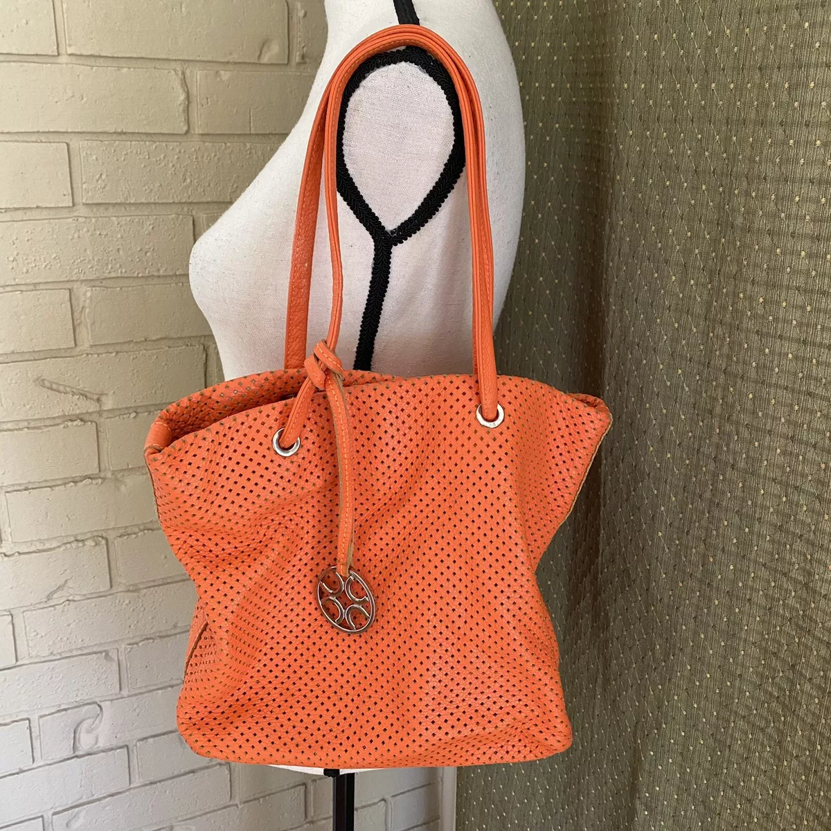 Designer leather clearance tote