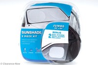 Car Windshield Sunshade 3 Piece Kit Car Windshield Sunshade 3 Piece Kit