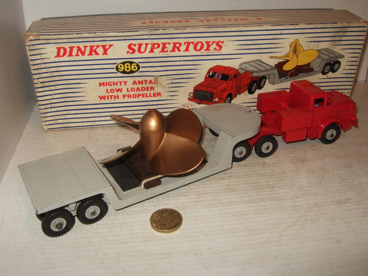 【akio_r_surf】DINKY No.986 MIGHTY ANTA Vintage Dinky Supertoys 986 Mighty Antar with Original