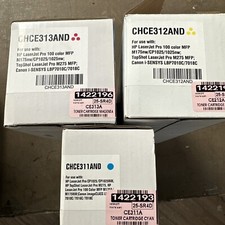 3pK CE311A CE212A CE313A Toner  For HP LaserJet 100 color MFP M175nw