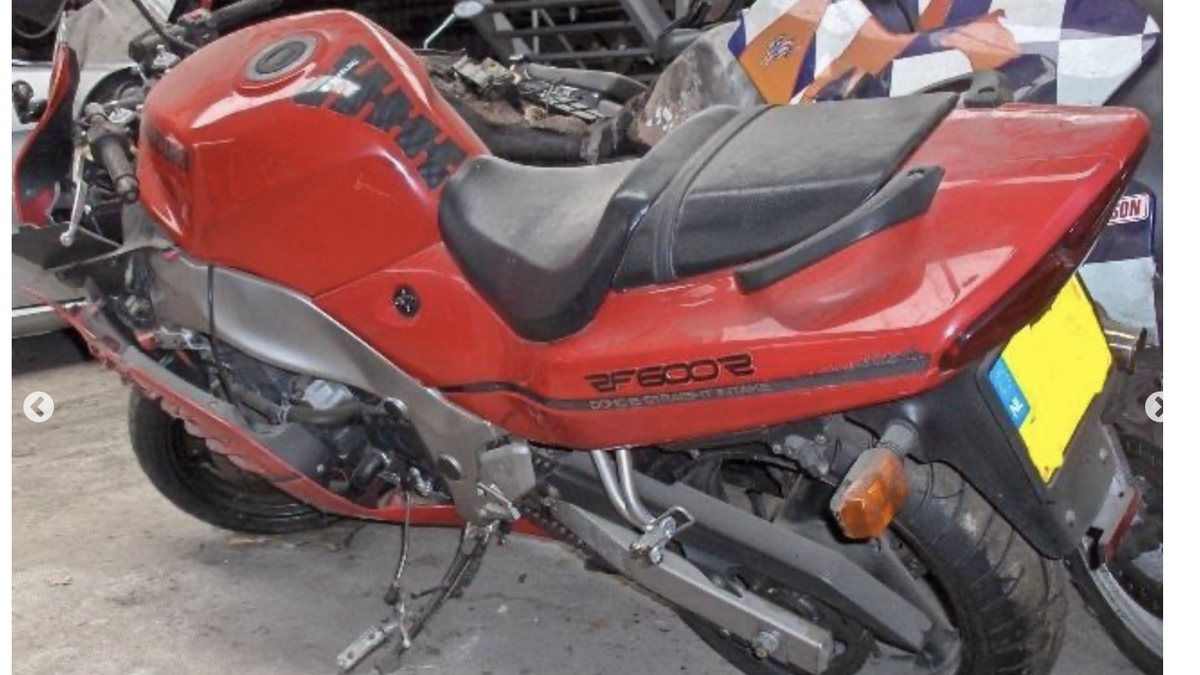 user SUZUKI RF600R 1994 1995 FRONT RIGHT FOOTREST PEG FOOT REST | eBay