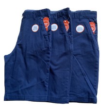 Wonder Nation Boys School Uniform Shorts Lot of Three Size 18