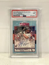 2022 Topps Brooklyn Collection Heliot Ramos Blue Rookie Auto RC /30 PSA 9 Pop 2