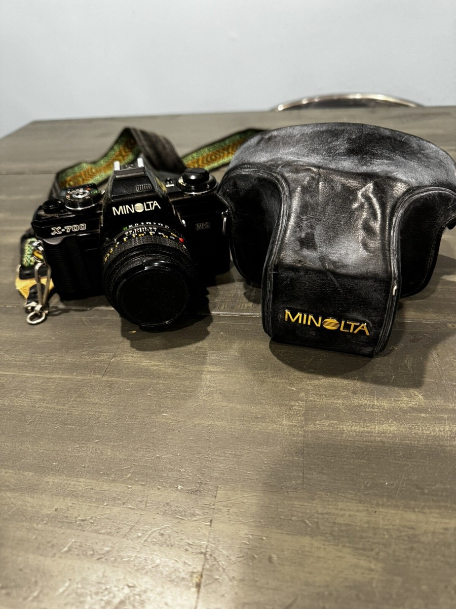Minolta X-700 Film SLR Camera & MD 50mm f/1.7 Lens | eBay