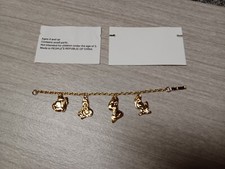 Vintage Little Mermaid Gold Children's Bracelet