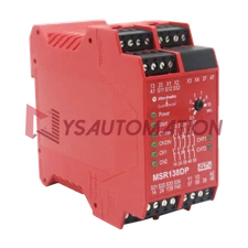 NEW 440R-M23147 Safety Relay,MSR138DP,24V Automatic/Manual Monitored,Removable