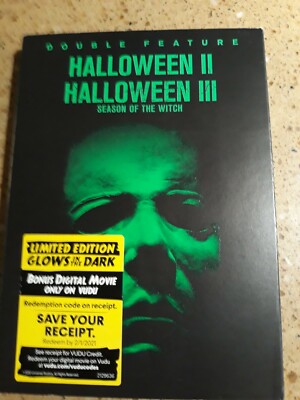 Halloween II & III Michael Myers DVD Glow In The Dark Slip Cover Limited Edition 191329145784 | eBay