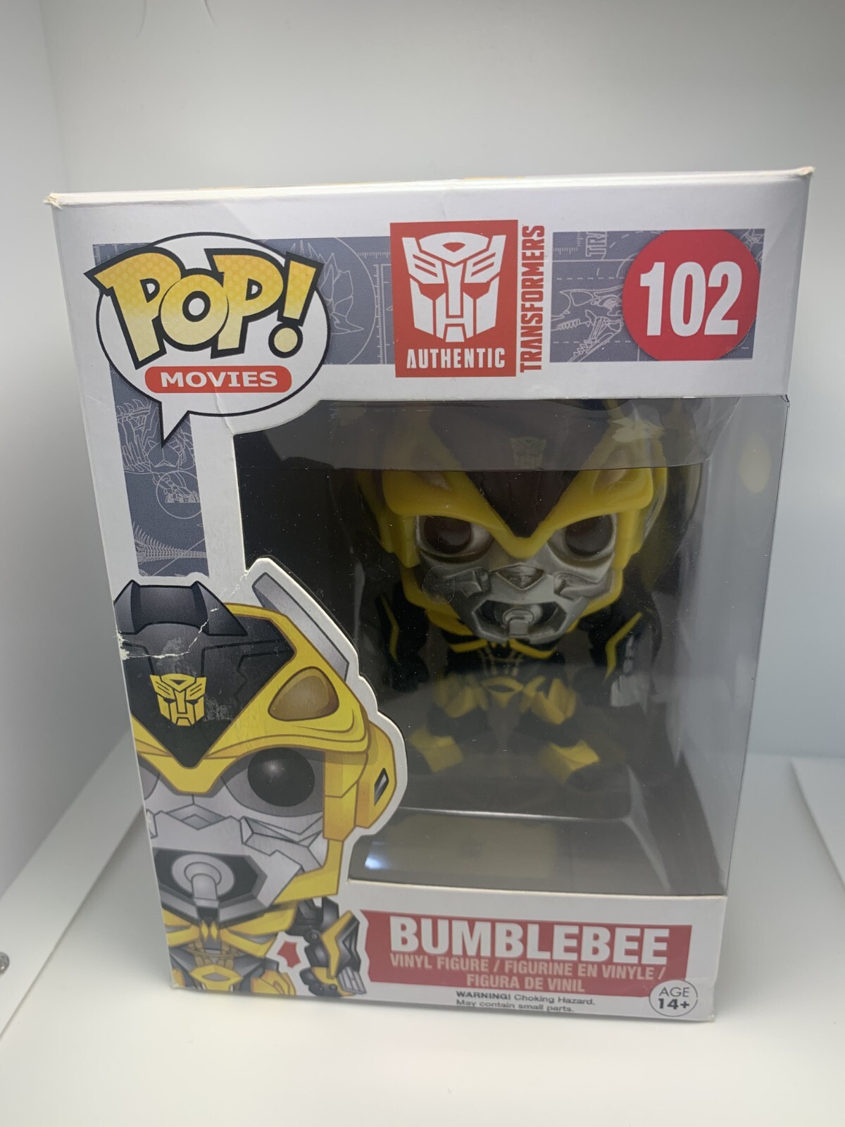 En Oferta Funko Pop! Figura De Vinilo Transformers Bumblebee #102 2014 Caja Dañada